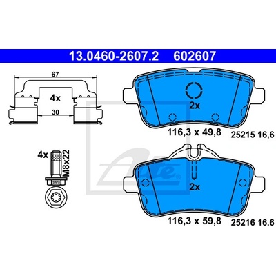 CONTINENTAL TEVES (ATE) 13.0460-2607.2