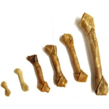 Image 1 of Кокал от телешка кожа - Вързан 9 Различни Размера-376 (376)