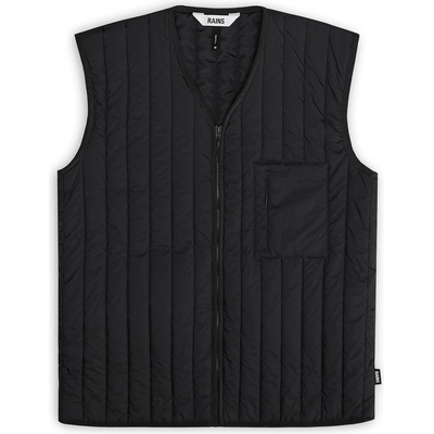 Rains Елек Rains Men's Banja Liner Water Resistant Sleeveless Quilted Gilet - Black 01