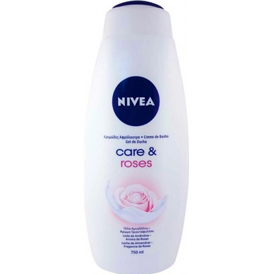 Nivea Care & Roses sprchový gél 750 ml