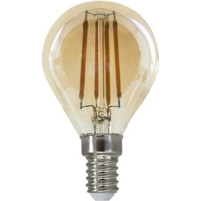 ACA Lighting LED FILAMENT E14 STEP-DIM G45 jantar 4W 2700K 230V 500lm RA80 BOVA4WWAMSD