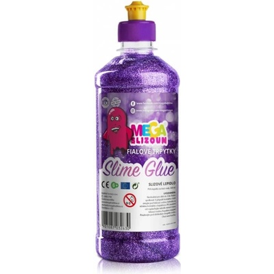 Megaslizoun lepidlo na sliz třpytivé fialové 500 ml