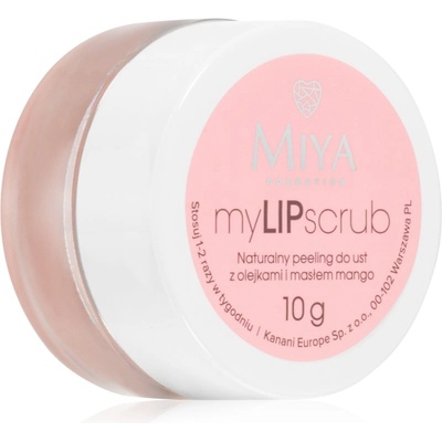 MIYA Cosmetics myLIPscrub пилинг за устни 10 гр