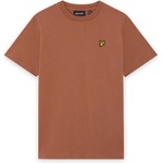Lyle and Scott Тениска Lyle and Scott Kids Script Embroidered Regular Fit T-Shirt - Brick