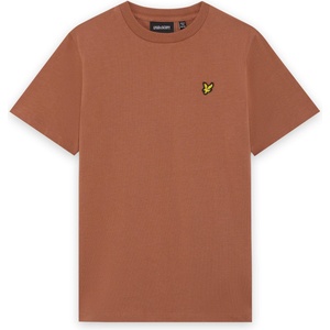 Lyle and Scott Тениска Lyle and Scott Kids Script Embroidered Regular Fit T-Shirt - Brick