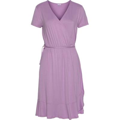 LASCANA Лятна рокля лилав, размер 40