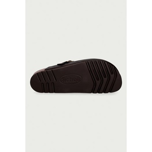 Scholl чехли сабо мъжки от кожа OLIVIER (F324081019)