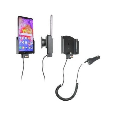Brodit držák do auta na Huawei P20 Pro bez pouzdra, s nabíjením z cig. zapalovače 712074