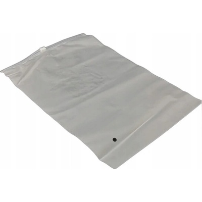 žiadna značka Polyetylénové vrecká so strunovým uzáverom, biele matné 20x25 cm, 10 ks