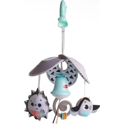 Бебешка играчка Tiny Love Малки умничета - Pack & Go Mini Mobile, Black&White (TL.0630.003)