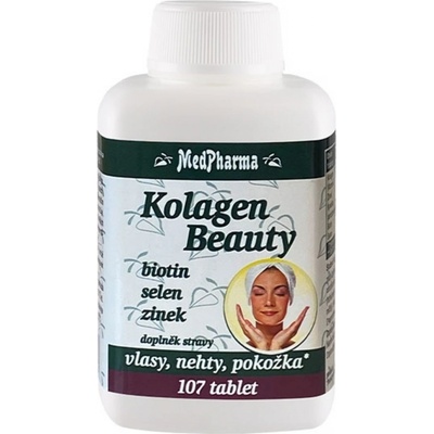 MedPharma Kremík 30 mg + Biotín + Selén + Paba 107 tabliet