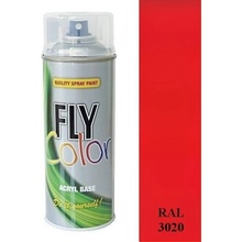 FLY COLOR - akrylová - RAL 3020 - dopravná červená - 400 ml