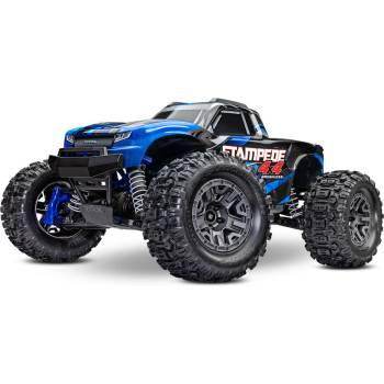 Traxxas Rustler 2BL 4WD RTR modrý TRA67164-4-BLUE 1:10