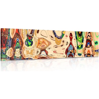 Obraz matka v abstraktním provedení - 120x40