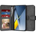 Techsuit Калъф тип тефтер за Xiaomi Poco F8 Ultra - Techsuit Diary Book - Черен (KF2361015)