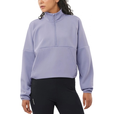 Salomon Shakeout HZ Crop Sweatshirt lc2418-100