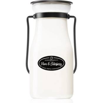 Milkhouse Candle Milkhouse Candle Co. Creamery Plums & Elderberry ароматна свещ Milkbottle 227 гр