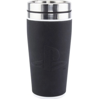 CurePink Nerezový cestovné hrnček PlayStation Controller 0,415 l