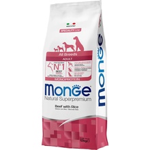 MONGE Dog Monoprotein Hovězí rýže 27/16 12 kg