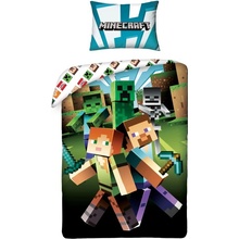 Halantex Obliečky Minecraft zombie Bavlna 140x200 70x90