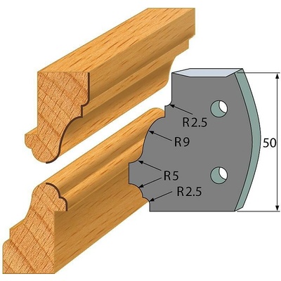 IGM profil 558 - pár omezovačů 50x4mm SP