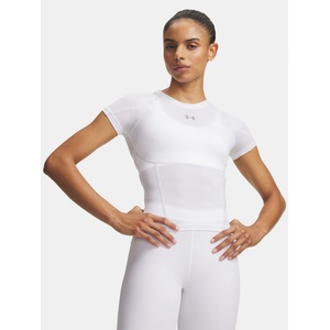 Under Armour Дамска тениска Under Armour HeatGear Elite SS Under Armour | Byal | ЖЕНИ | XS