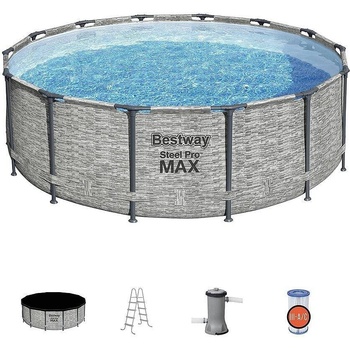 Image 1 of Bestway Градински басейн 5619E камък 488/122 см Bestway (56192B)