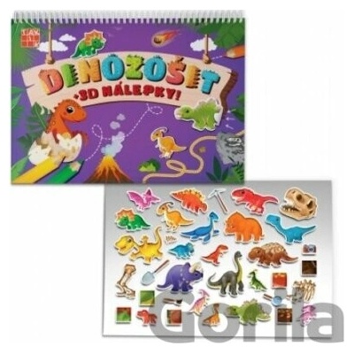 Dinozošit 3D nálepky