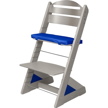 Jitro rostoucí židle Plus Šedá Modrý klín + modrý