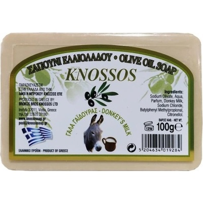 Knossos Řecké olivové mýdlo Oslí mléko 100 g