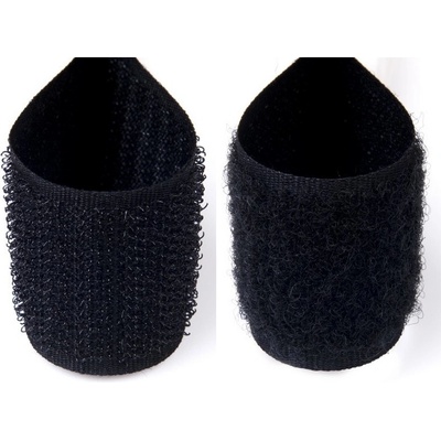 Suchý zip kompletní šíře 20 mm, černá