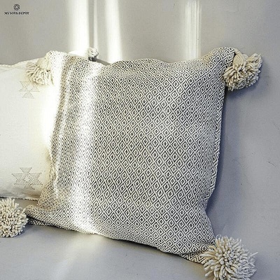 My Soul Depot Възглавница Мароко с пискюли 002 (ber058)