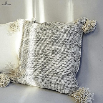 My Soul Depot Възглавница Мароко с пискюли 002 (ber058)