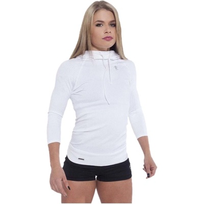 Kevin Levrone Дамско горнище / Hoodie 01 LW The Legend - White L