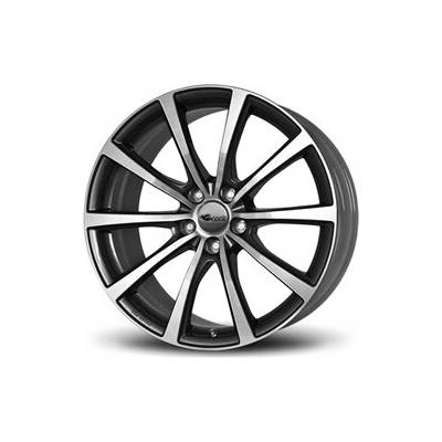 BROCK B32 8,5x18 5x114,3 ET45 himalaya grey polished