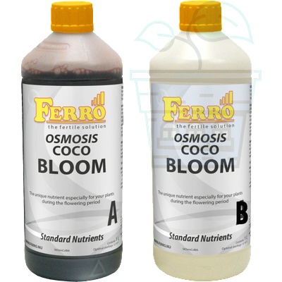 FERRO OSMOSIS COCO BLOOM A&B 2x1л. - тор за цъфтеж ( за кокос, за осмозна вода) (51008х)