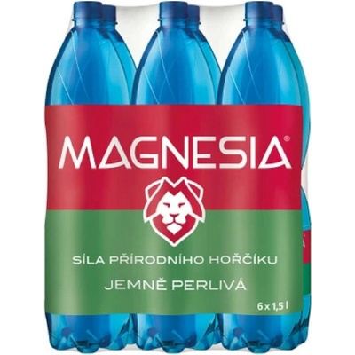 Magnesia Minerálna voda jemne sýtená 6 x 1,5 l