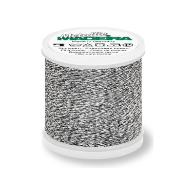 Vyšívací nit Madeira Metallic Sparkling 40 (200m) barva 44 titanium