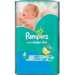 Pampers Пелени Pampers Active Baby Dry Maxi, 13-Pack, p/n PA-0202304 - Пелени за еднократна употреба за бебета с тегло от 7 до 14 kg (PA-0202304)