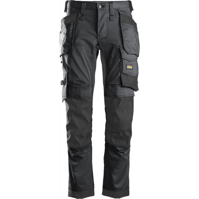 Snickers Workwear Pracovné nohavice AllroundWork Stretch s PK sivé
