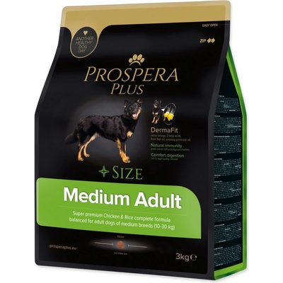 Prospera Plus Medium Adult kuře s rýží 3 kg