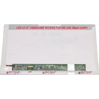 Display B173HTN01.1 17.3" 1920x1080 LED 30pin (eDP) lesklý povrch