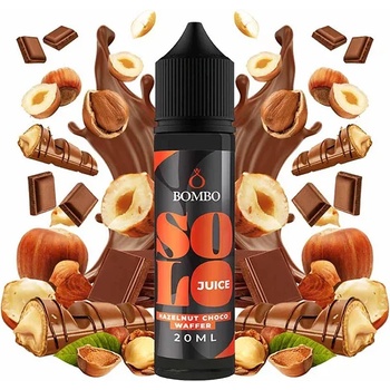 Bombo Solo Juice Hazelnut Choco Waffer 15ml/60ml