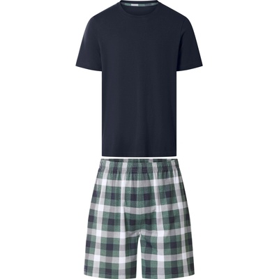 esmara Men pánské pyžamo navy modrá / kostka – Hledejceny.cz