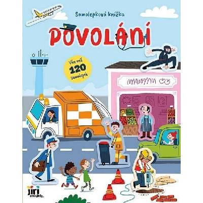 Kniha s nálepkami Povolania