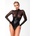 Noir Handmade F321 Edge Wetlook and Mesh Body with Rings S