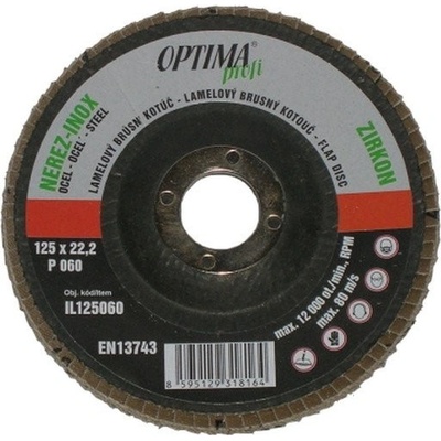 Optima profi Lamelový kotouč 150 mm P120 IL150120