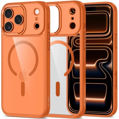 Tech-Protect Кейс Tech-Protect MagMat MagSafe за iPhone 17 Pro Max - прозрачен оранжев (5906302334261)