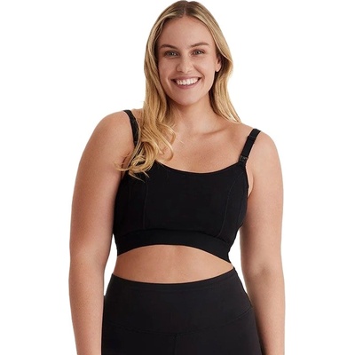 Momcozy Сутиен за бременни и кърмачки Momcozy - YN08, размер XL, черен (647168301282)