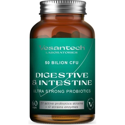 Vesantech Probiotika DIGESTIVE & INTESTINE 50 mld CFU 60 kapslí
